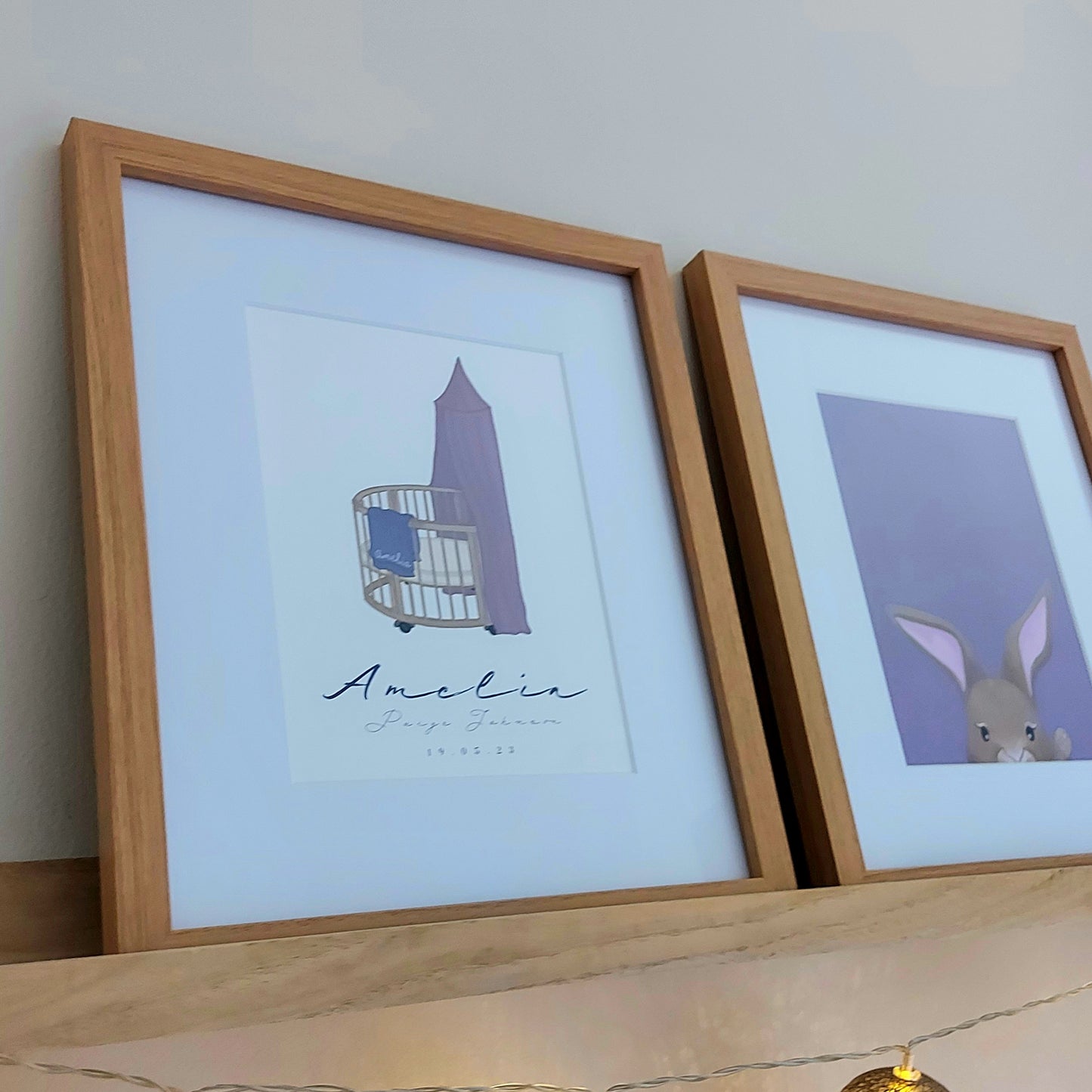 My Crib & Canopy - Lavender & Violet