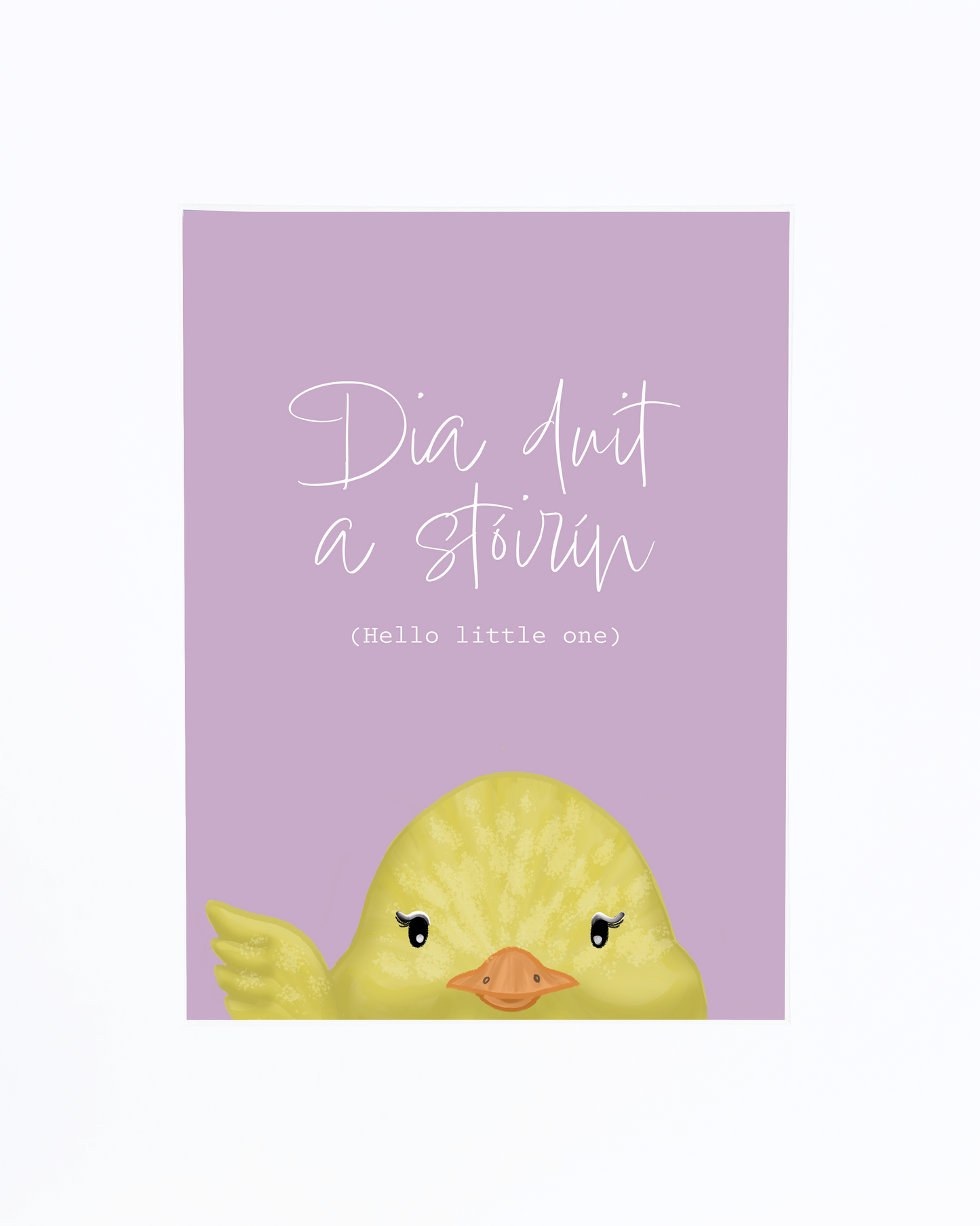 Little Chick in Blush Pink, Hello Little One