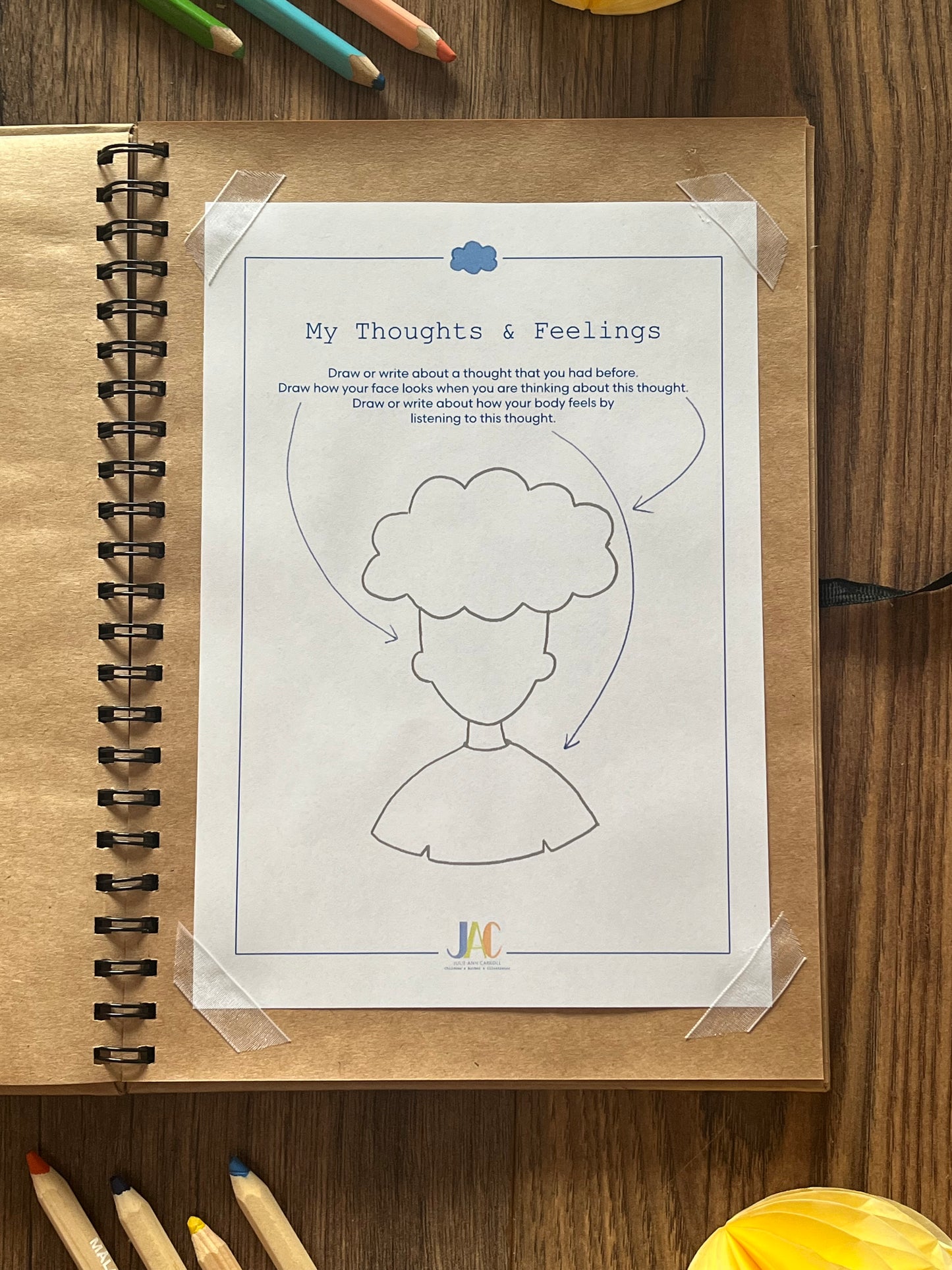 Wellbeing Activity Sheets by Julie-Ann Carroll
